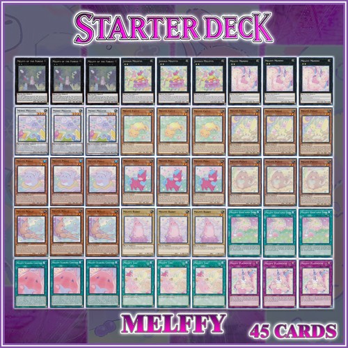 Melffy starter deck catty - melffy, 45