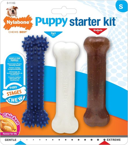 Nylabone puppy starter kit - kit, –