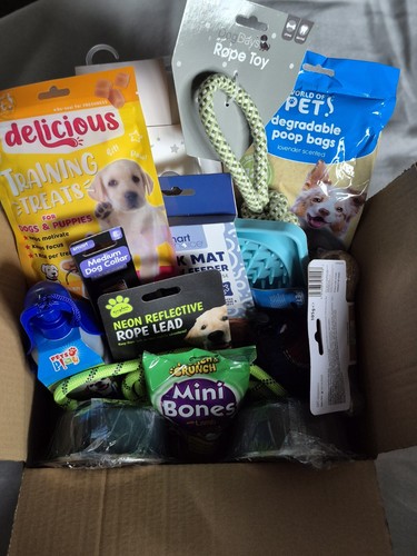 New puppy starter kit - kit, box