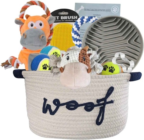 Puppy gift basket dog - basket,